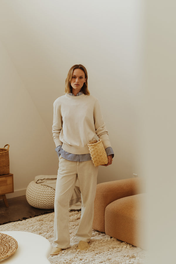 save khaki united Washable Sweater Bronze