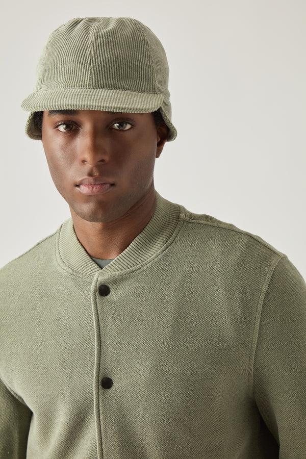 save khaki united Wide Wale Field Cap Olive