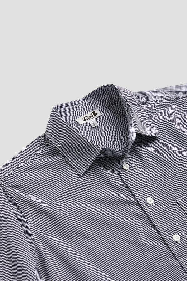 Save Khaki United YD Blue Shirt Navy Strp