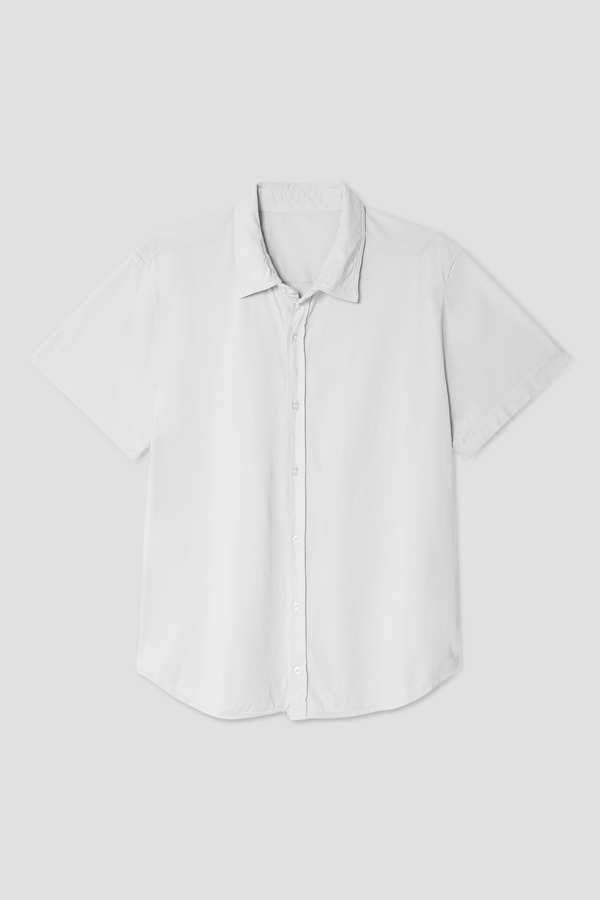 Save Khaki United Short Sleeve Supima Jersey Easy Shirt White