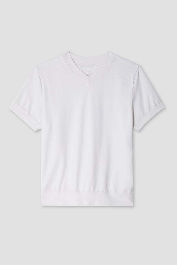 Save Khaki United SS Supima Fleece V Sweatshirt Ash