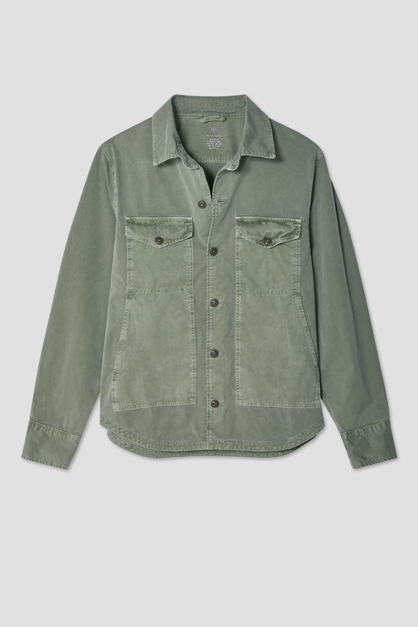 Save Khaki United Vintage Twill Shirt Jacket Union Blue