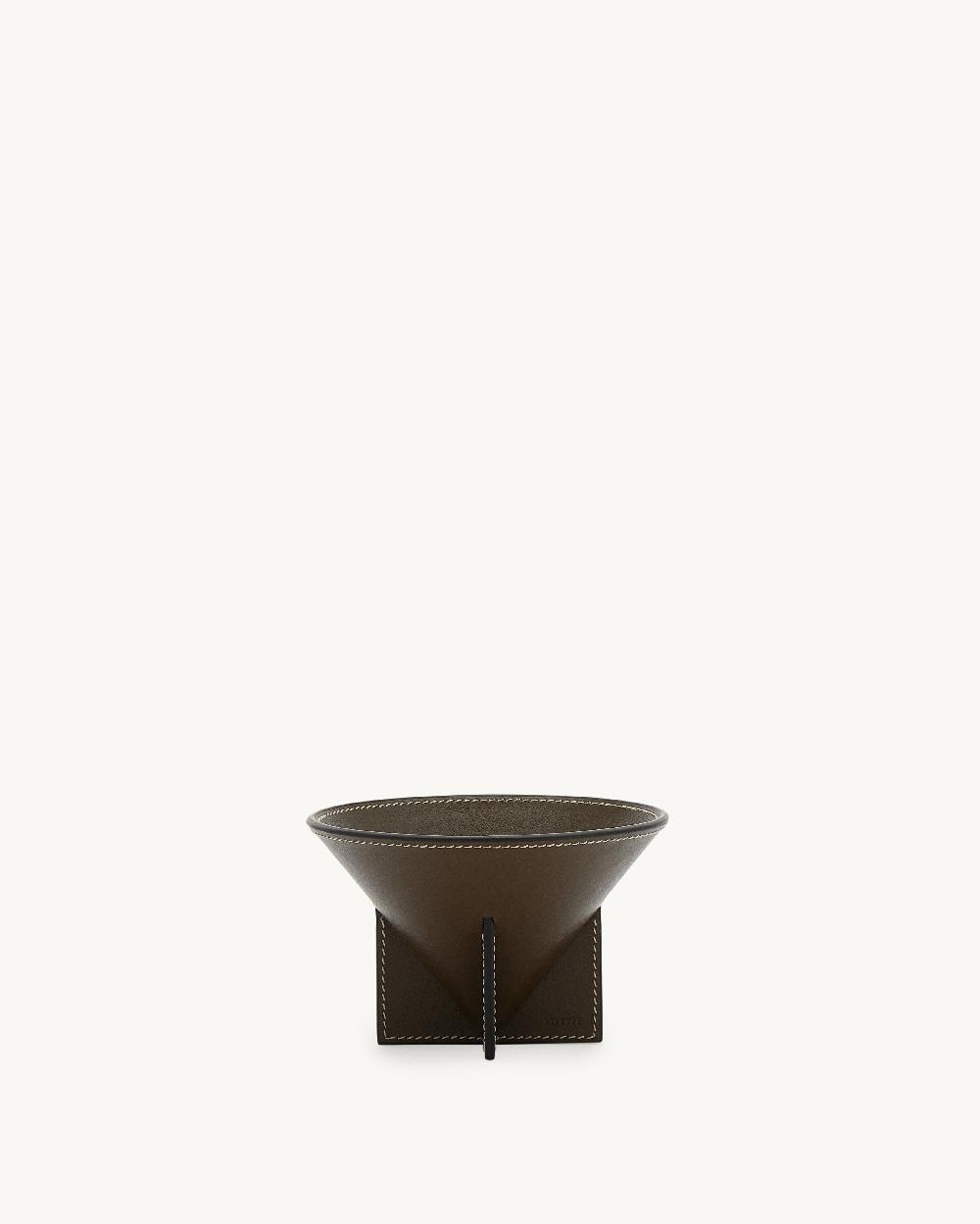 savette Medium Leather Dish