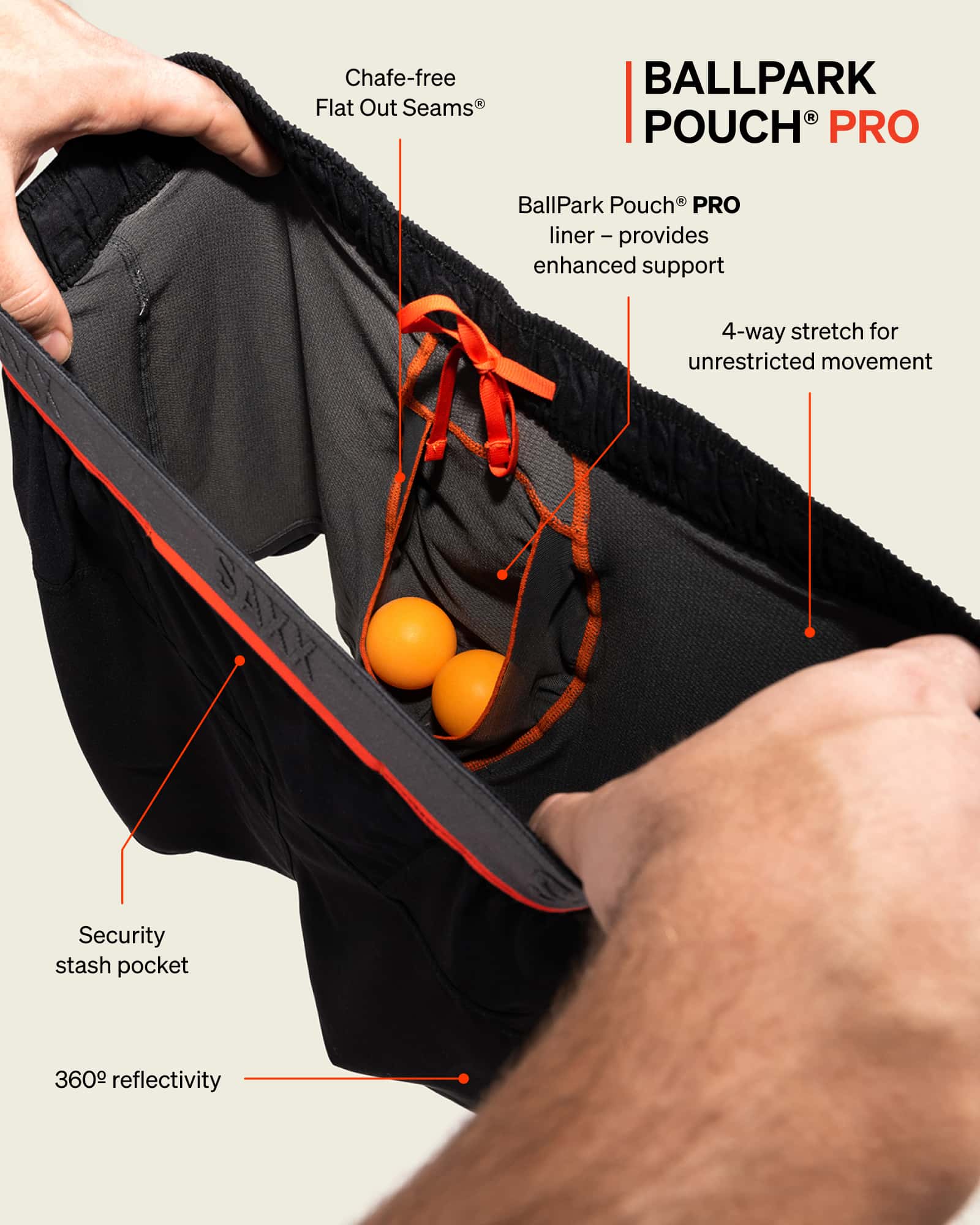 Saxx Underwear Co. Hightail 2N1