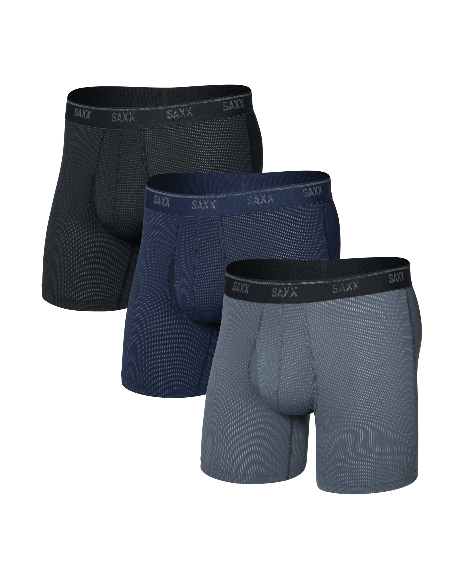 saxx underwear co. Quest Quick-Dry Mesh (3 Pack)