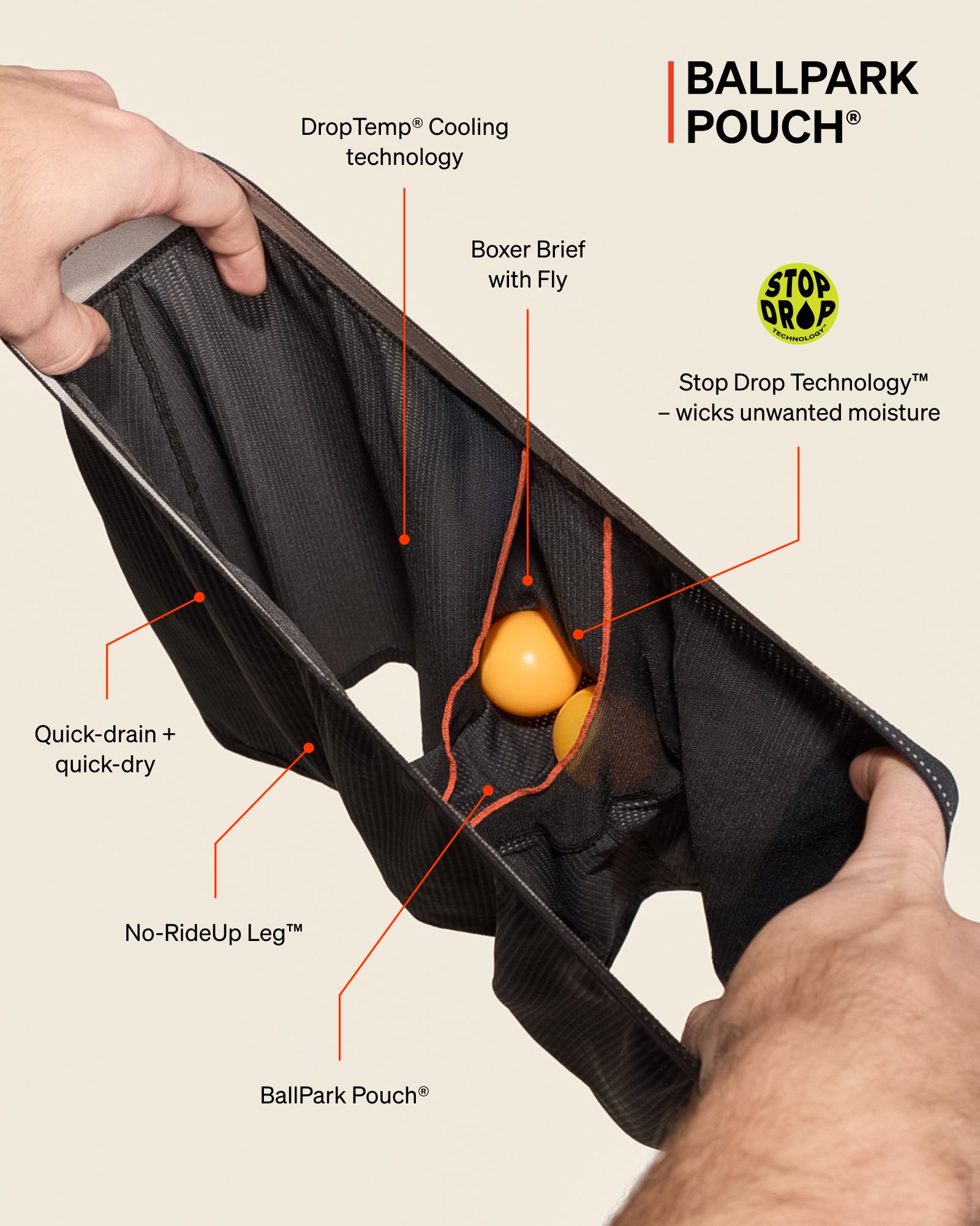 Saxx Underwear Co. Quest Quick-Dry Mesh