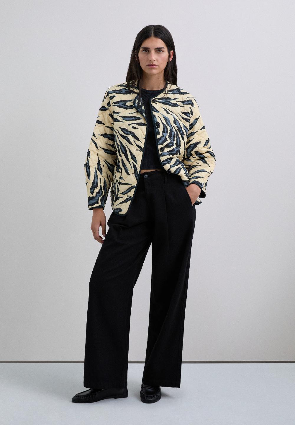 Scalpers ANIMAL PRINT REVERSIBLE JACKET ANIMAL PRINT