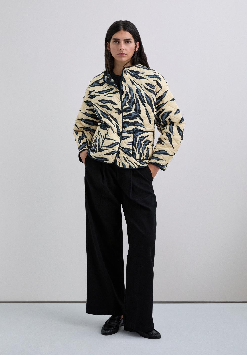 Scalpers ANIMAL PRINT REVERSIBLE JACKET ANIMAL PRINT