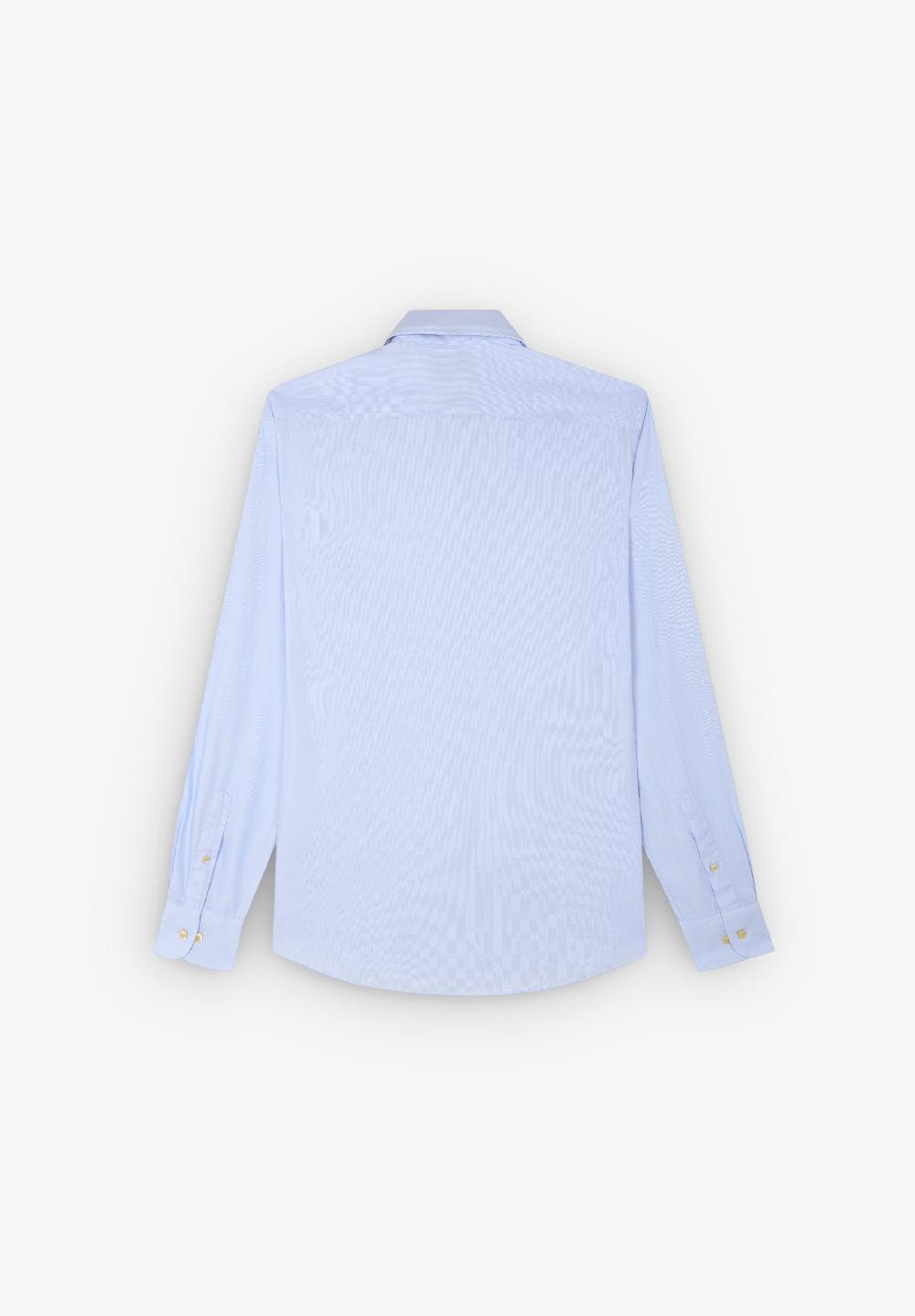 Scalpers CAMISA RAYAS CALAVERA CONTRASTE BLUE STRIPES