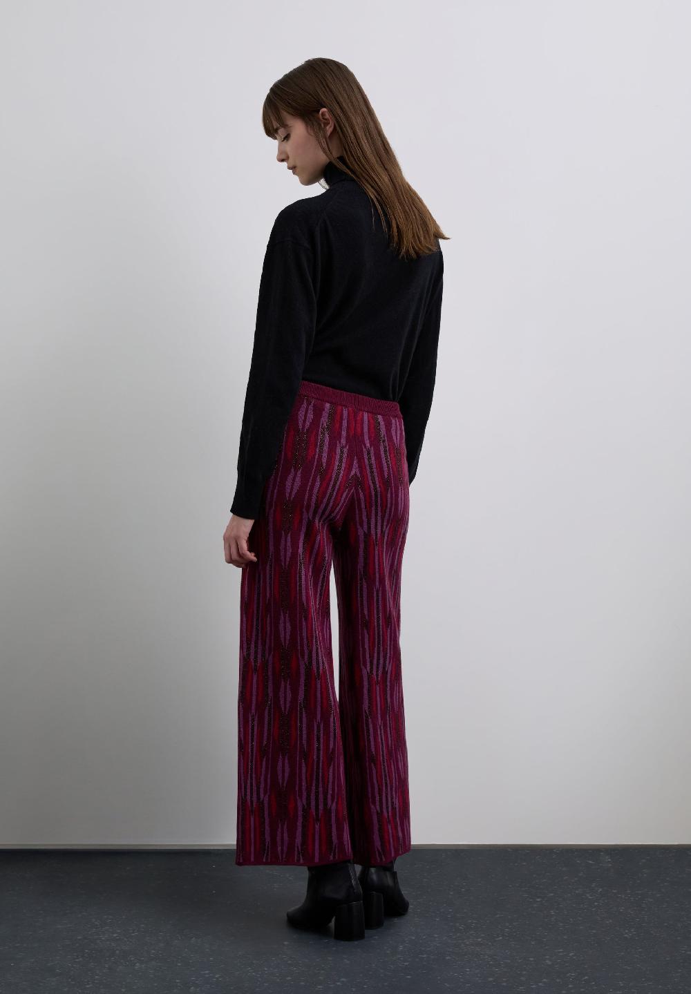 Scalpers CULOTTES WITH ELASTICATED WAIST MULTICOLOR