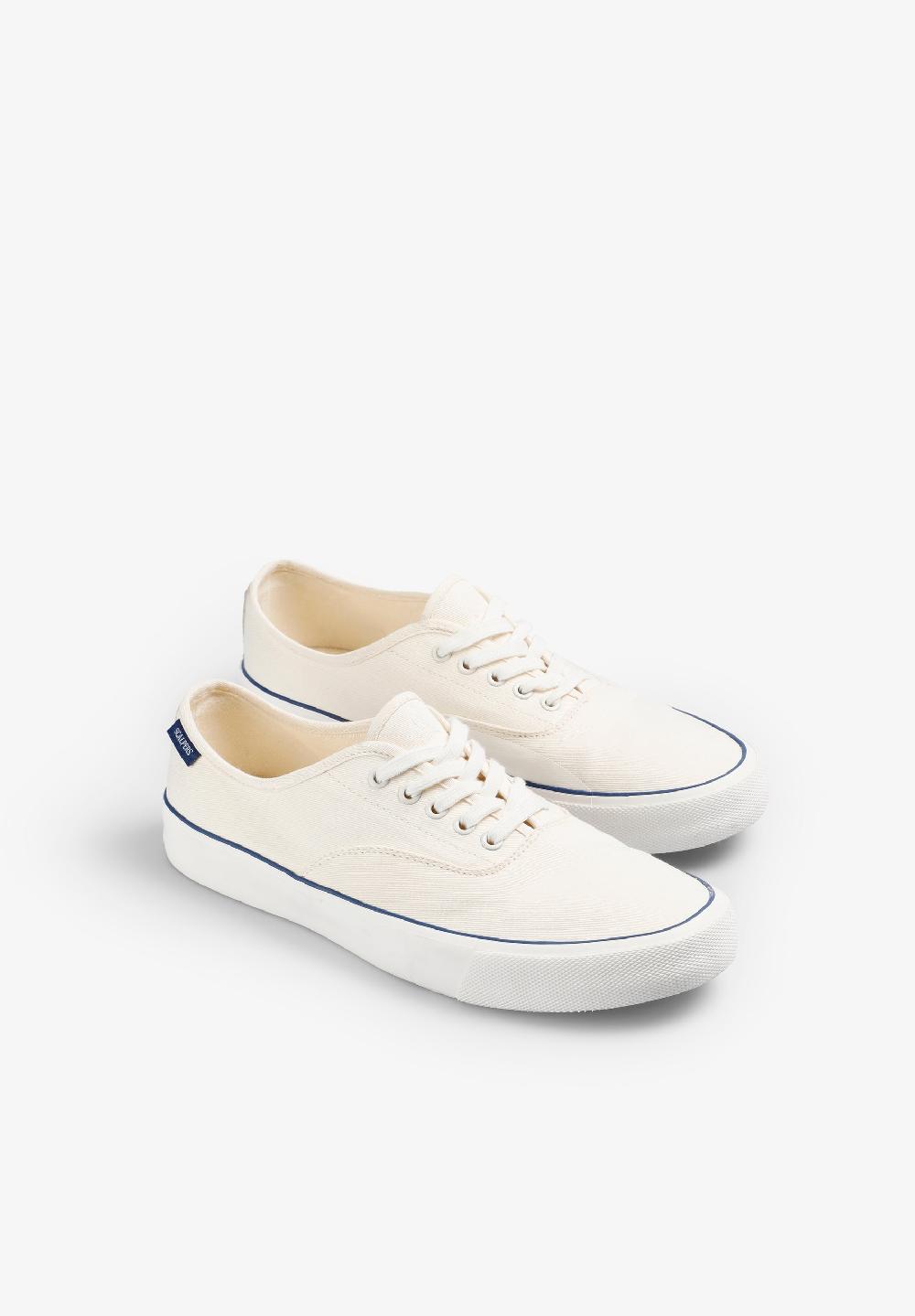 Scalpers LOW TOP SNEAKERS WITH VULCANIZED SOLE SAND