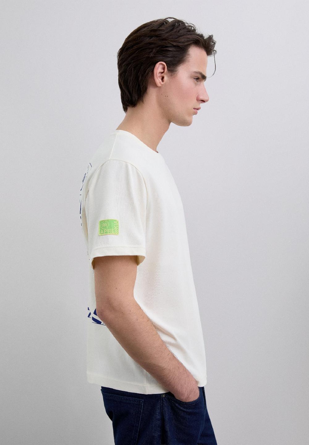Scalpers MARCHICA & SCALPERS PRINTED T-SHIRT OFF WHITE