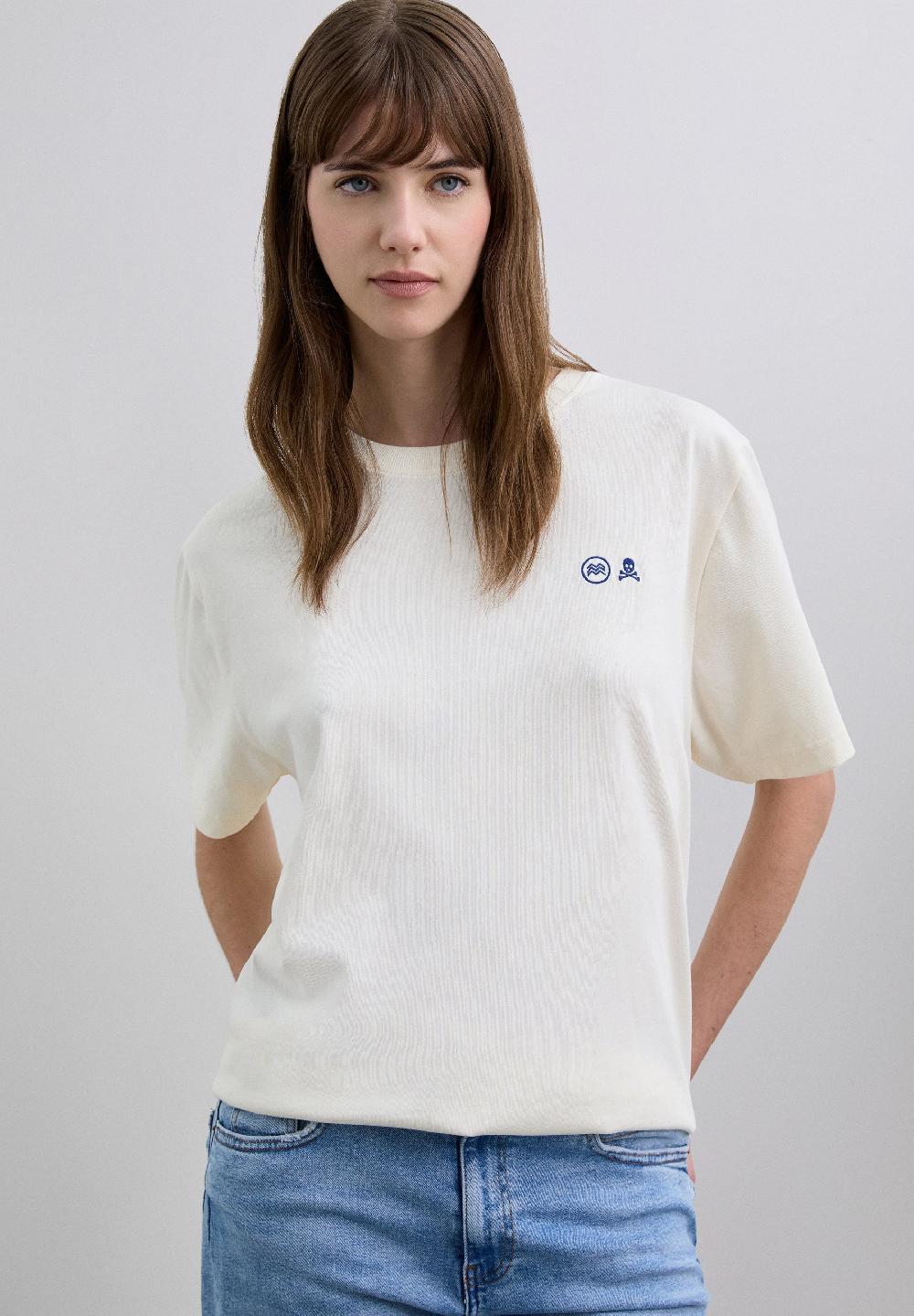 Scalpers MARCHICA & SCALPERS PRINTED T-SHIRT OFF WHITE