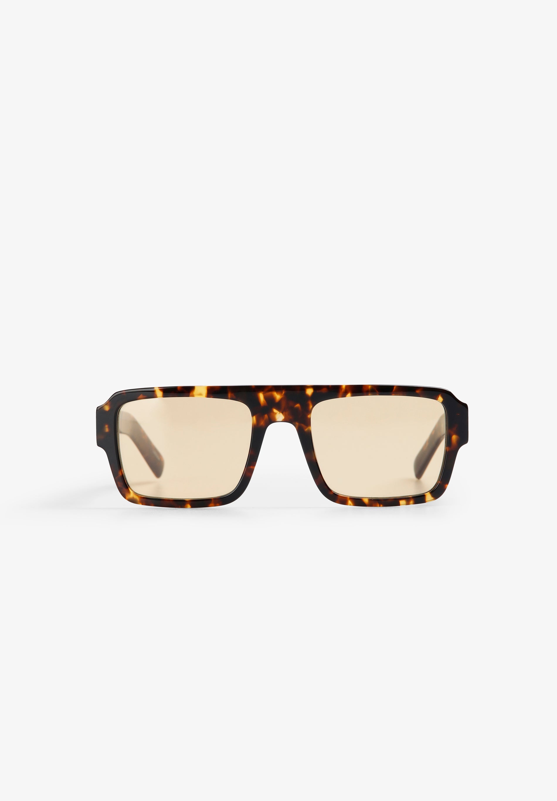 Scalpers RECTANGULAR TORTOISESHELL SUNGLASSES HABANA YELLOW