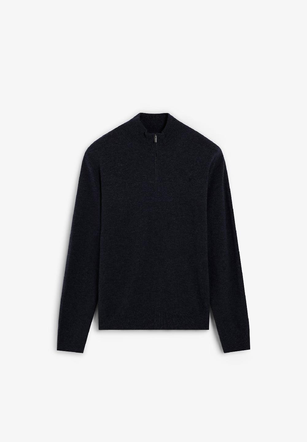 Scalpers 100% MERINO WOOL SWEATER NAVY
