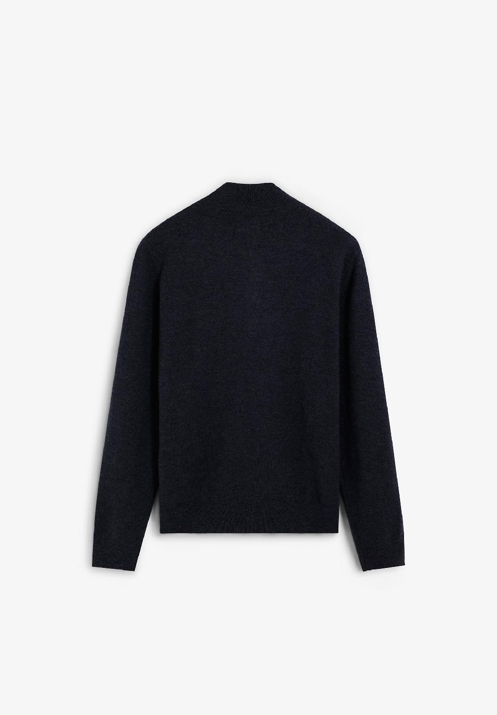 Scalpers 100% MERINO WOOL SWEATER NAVY