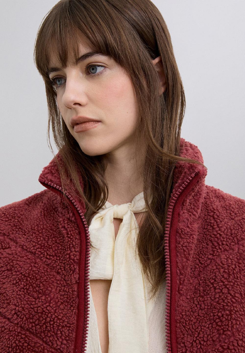 Scalpers ADJUSTABLE FLEECE GILET RED