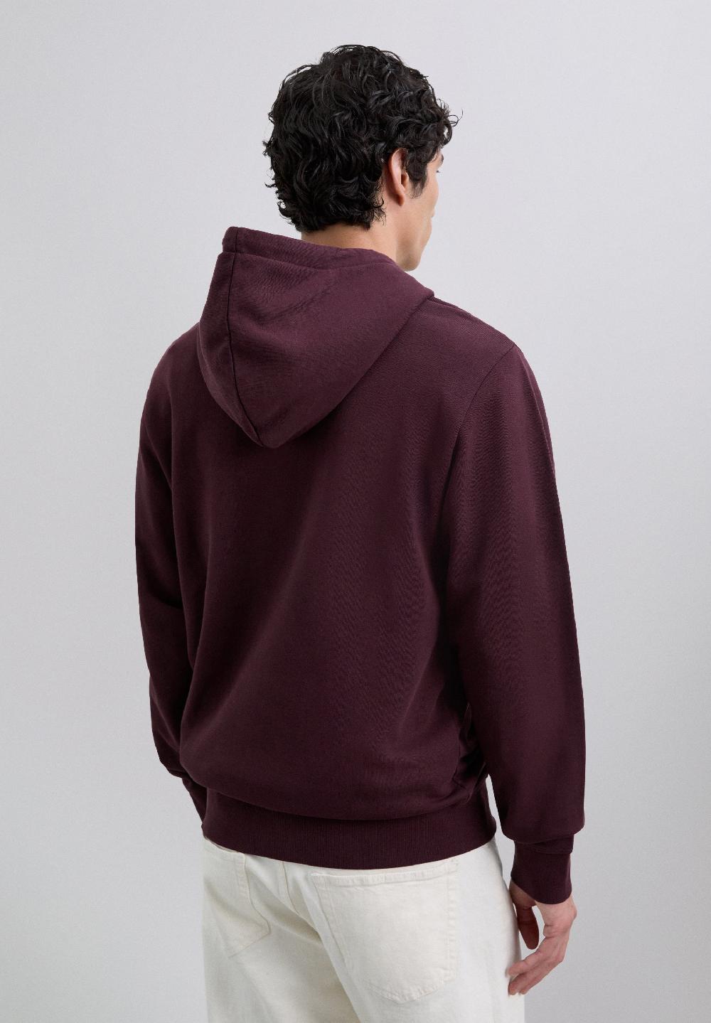 Scalpers ADJUSTABLE HOODIE BURGUNDY