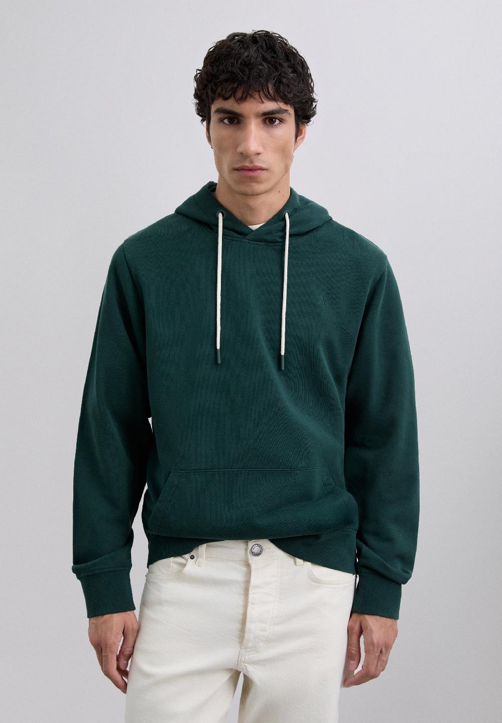 Scalpers ADJUSTABLE HOODIE DARK GREEN