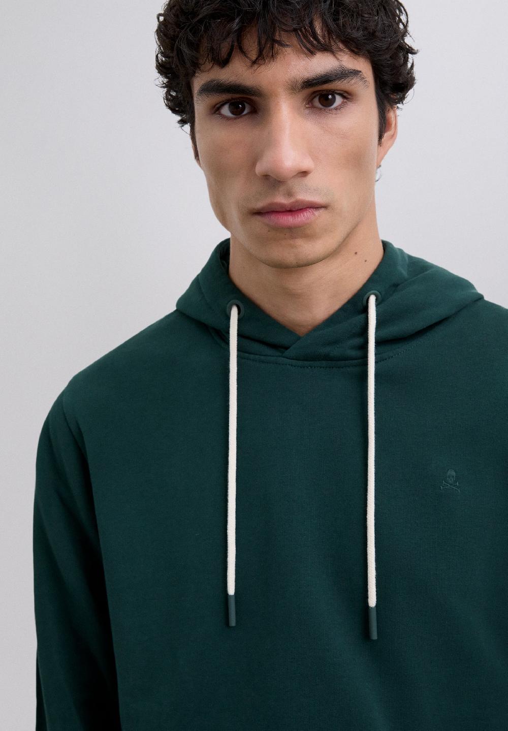 Scalpers ADJUSTABLE HOODIE DARK GREEN