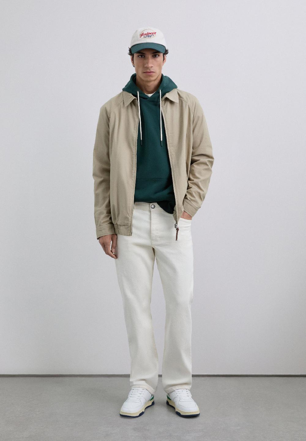 scalpers ADJUSTABLE HOODIE DARK GREEN