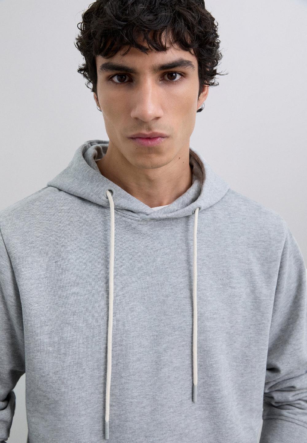 Scalpers ADJUSTABLE HOODIE GREY MELANGE