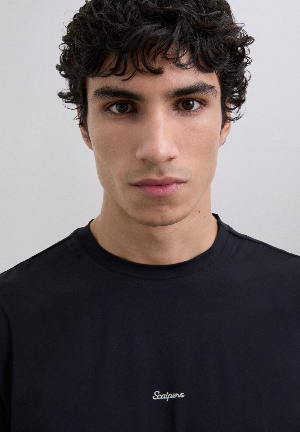 Scalpers ADN CONTRAST TECHNICAL T-SHIRT DARK GREY