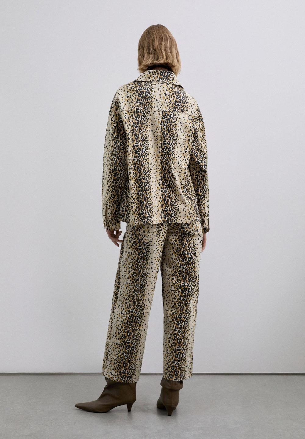 Scalpers ANIMAL PRINT CULOTTES ECRU