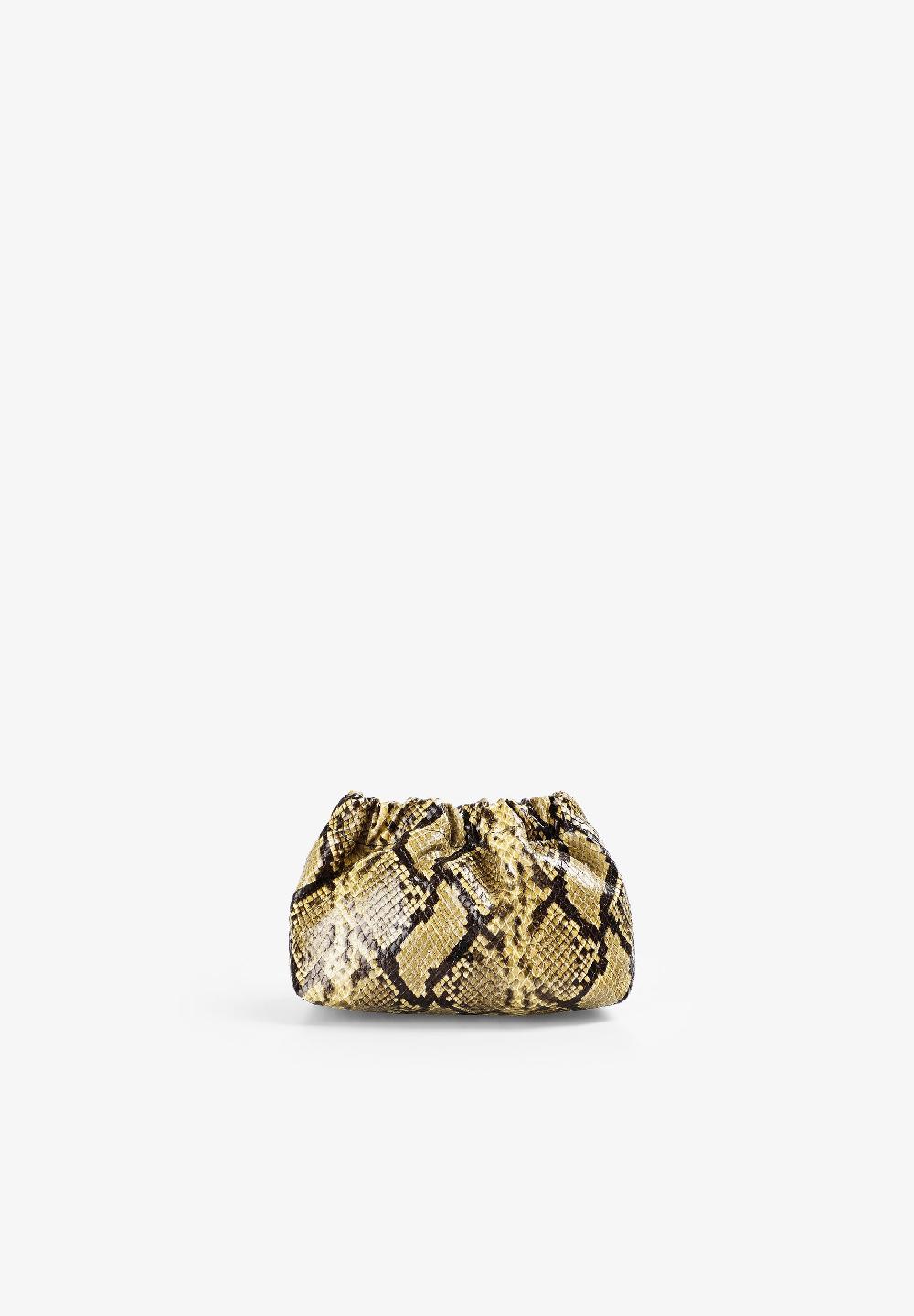 Scalpers ANIMAL PRINT HAND BAG SNAKE PRINT