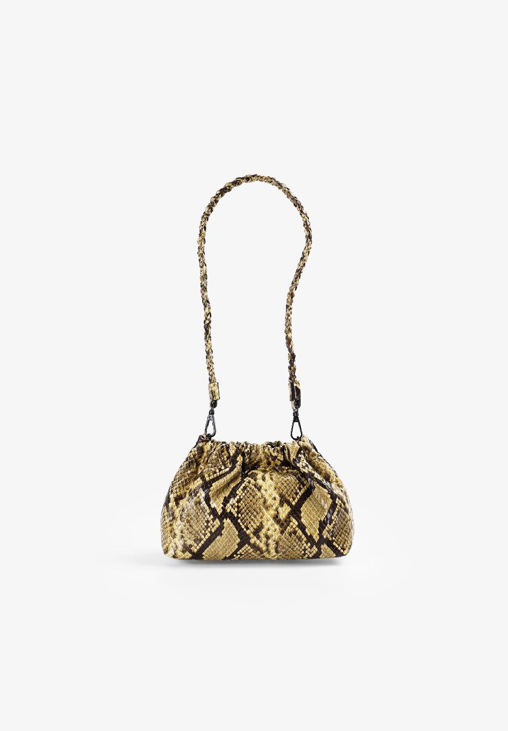 Scalpers ANIMAL PRINT HAND BAG SNAKE PRINT