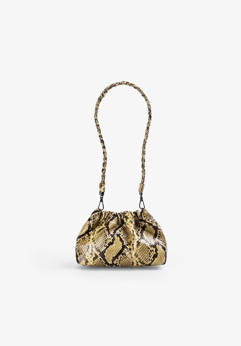 Scalpers ANIMAL PRINT HAND BAG SNAKE PRINT