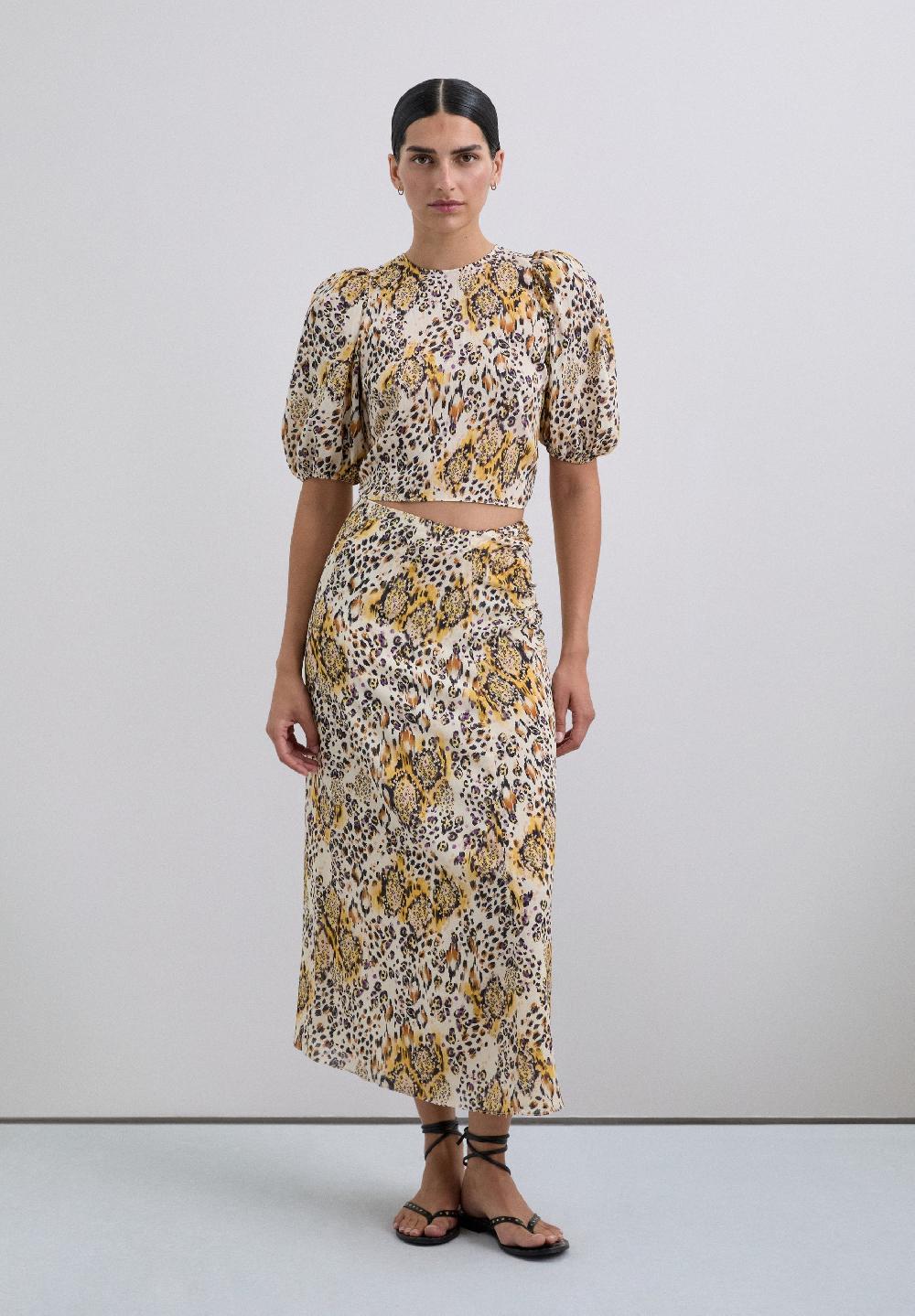 Scalpers ANIMAL PRINT SKIRT ANIMAL PRINT