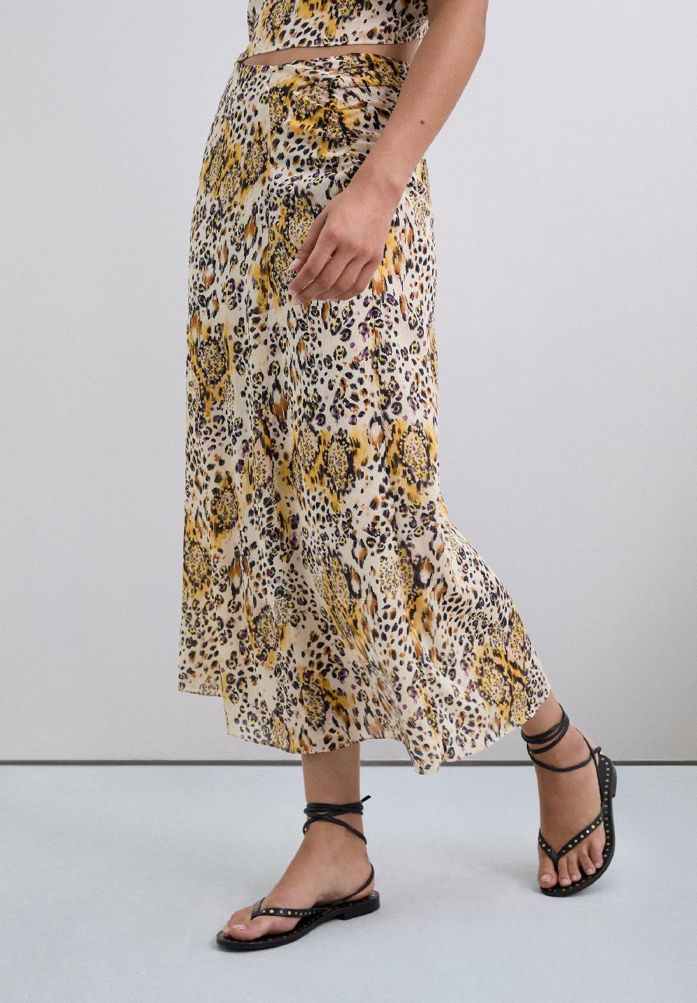 Scalpers ANIMAL PRINT SKIRT ANIMAL PRINT