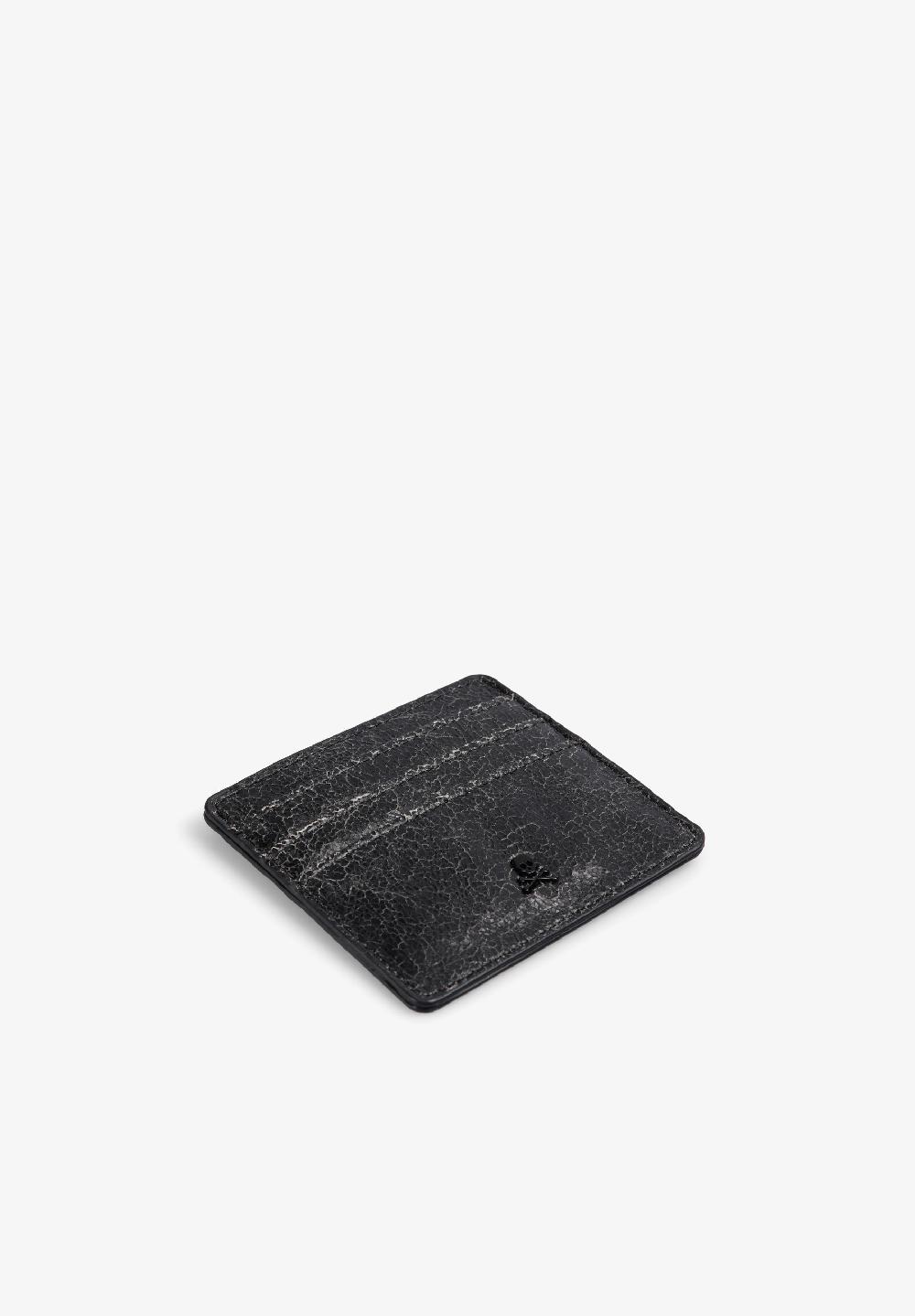 Scalpers ANIMAL PRINT SKULL CLUTCH BLACK