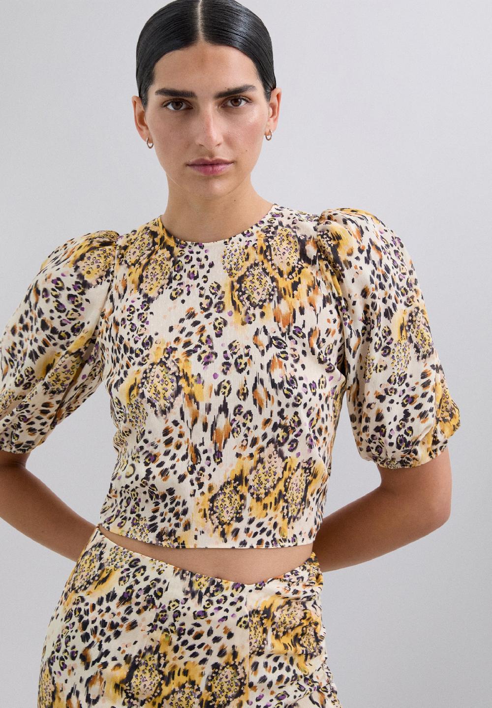 Scalpers ANIMAL PRINT TOP ANIMAL PRINT