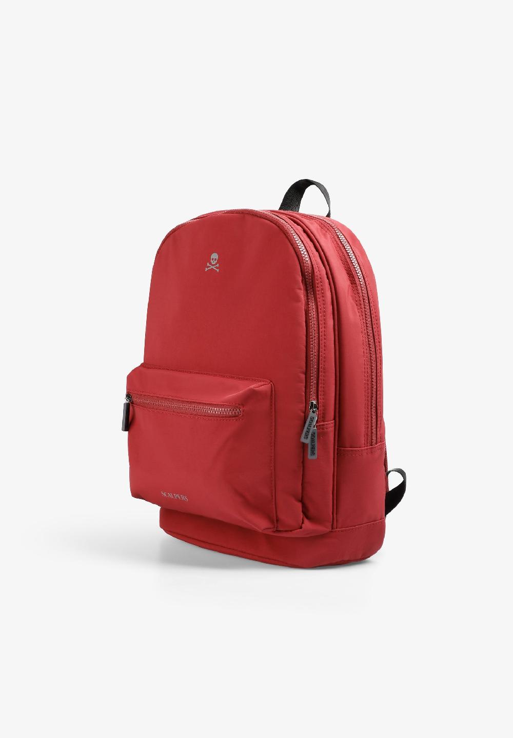 Scalpers BACKPACK WITH SKULL RED