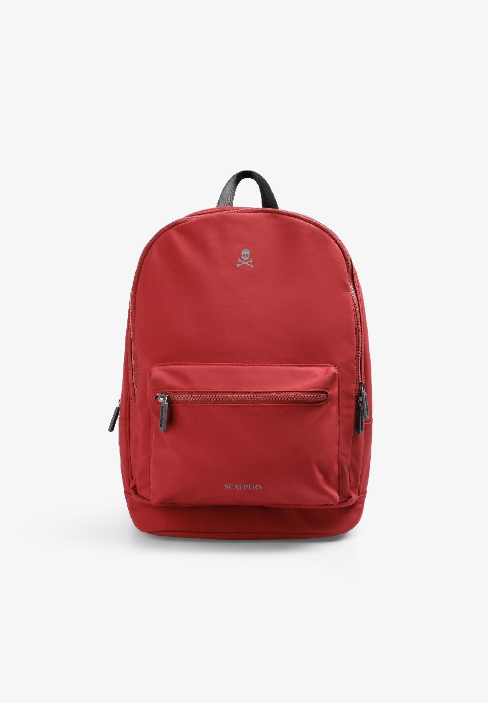 scalpers BACKPACK WITH SKULL RED
