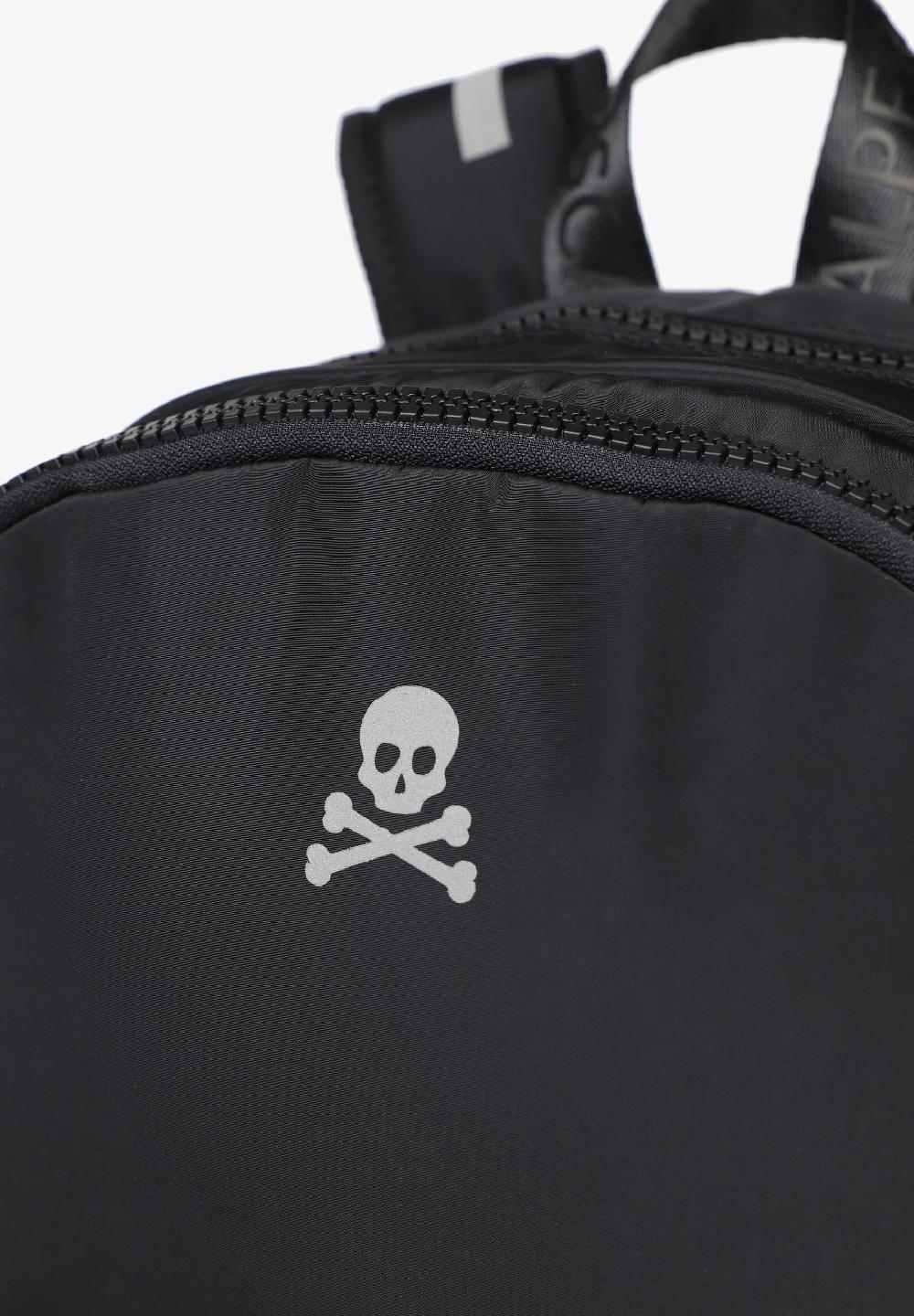 Scalpers BASIC BACKPACK WITH SKULL BLACK