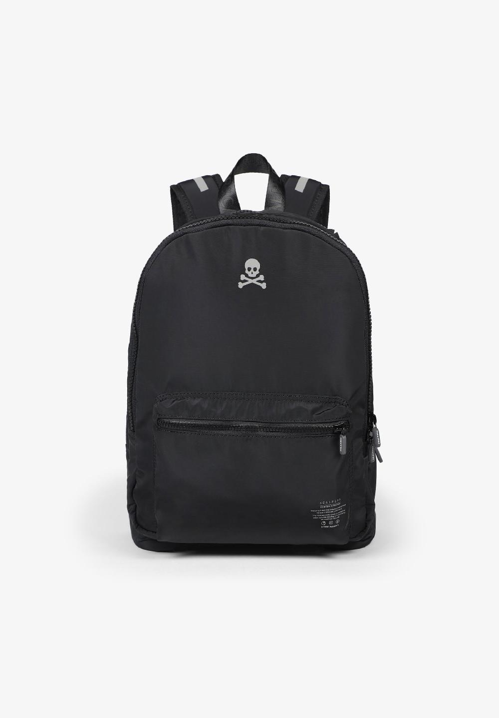 scalpers BASIC BACKPACK WITH SKULL BLACK
