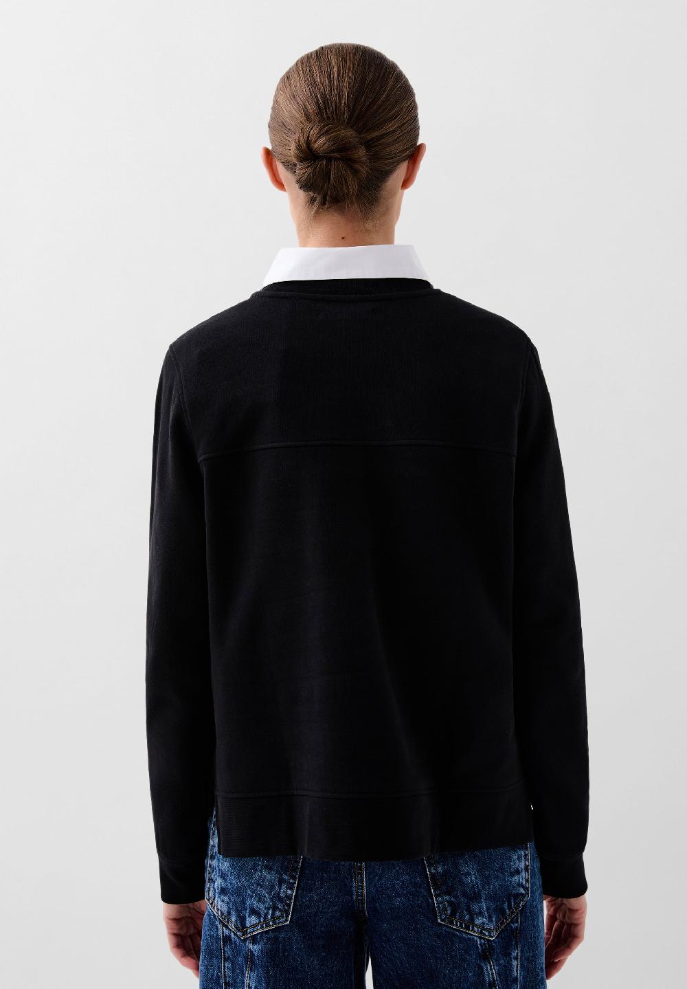 Scalpers BASIC SKULL SWEATSHIRT BLACK