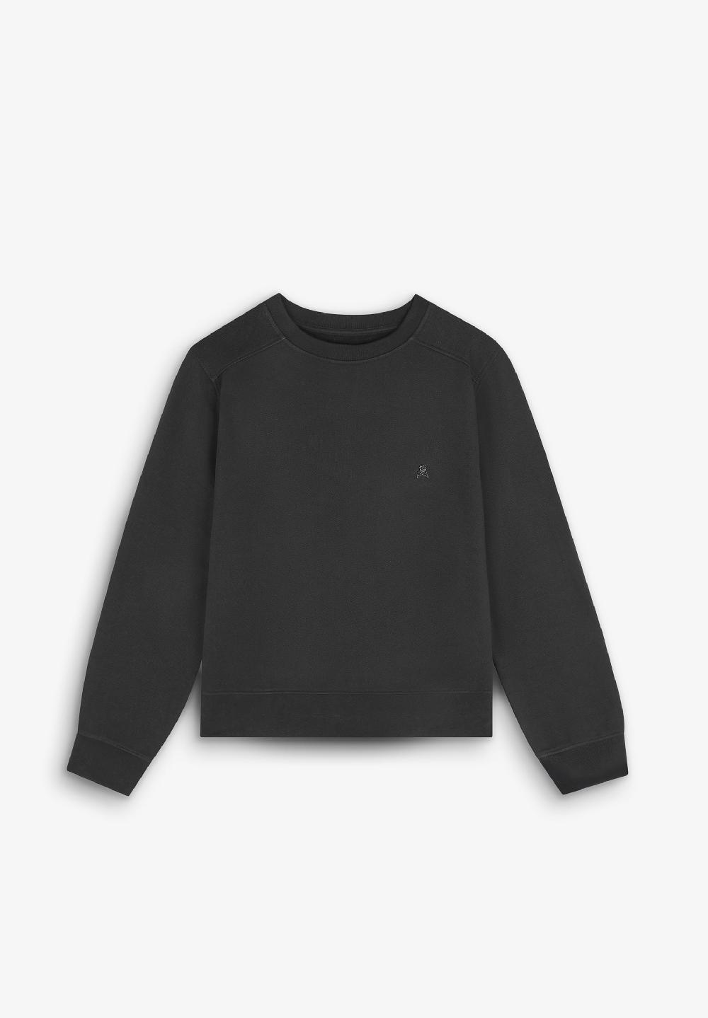 scalpers BASIC SKULL SWEATSHIRT DARK GREY