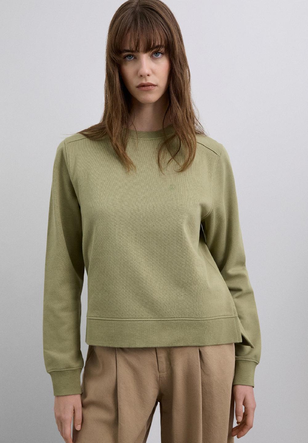 Scalpers BASIC SKULL SWEATSHIRT GREEN