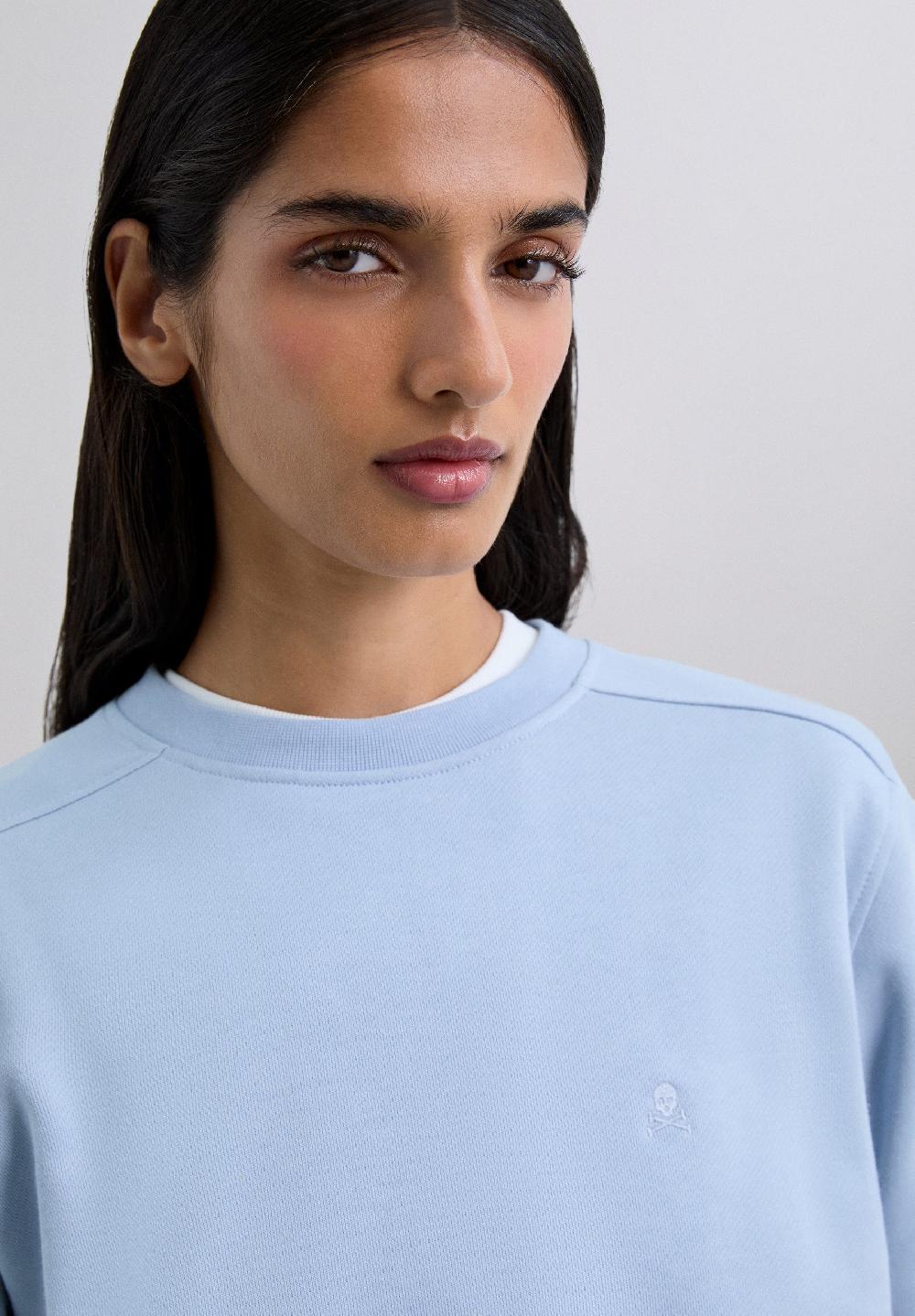 Scalpers BASIC SKULL SWEATSHIRT WATER