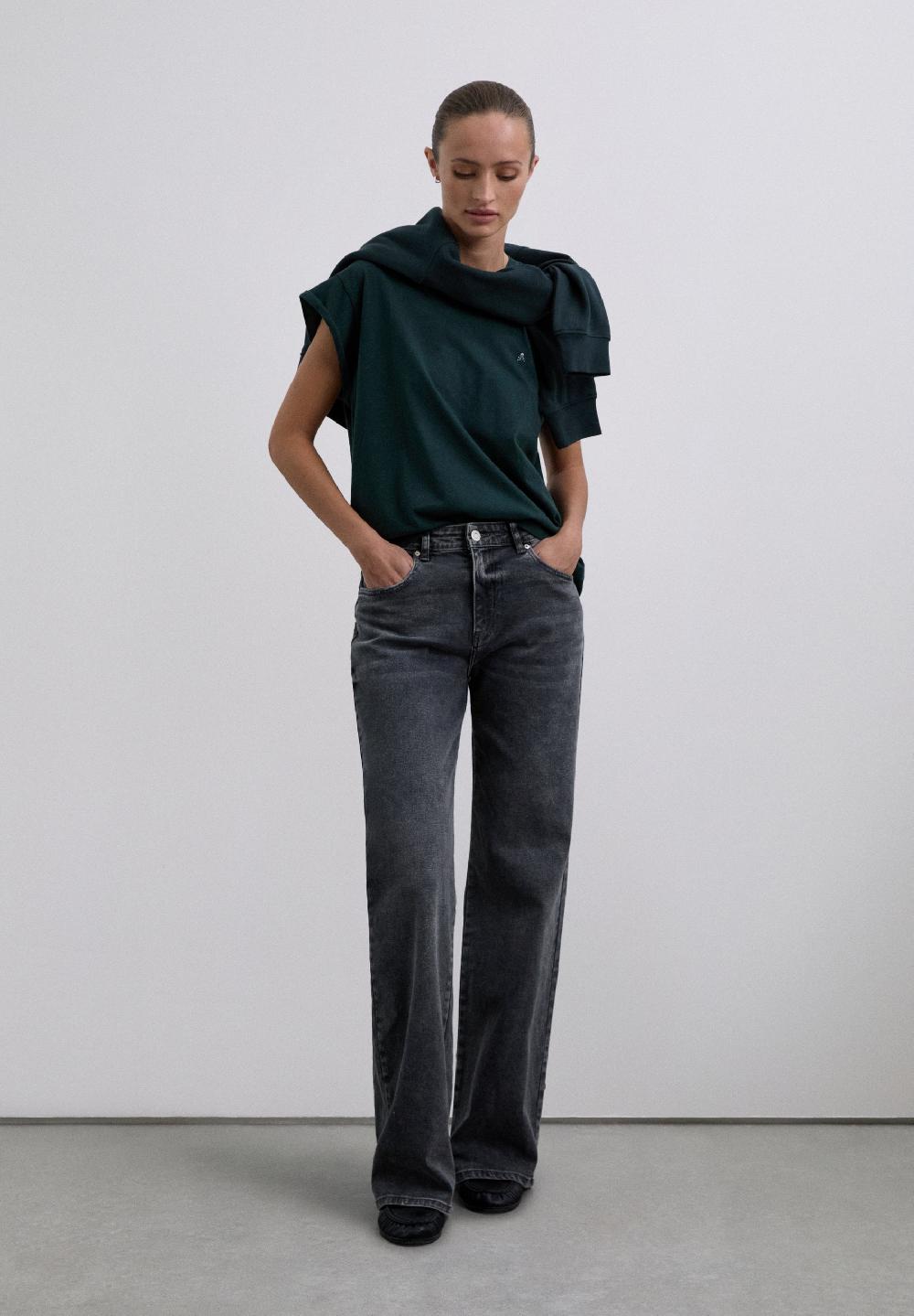 Scalpers BASIC SKULL T-SHIRT DARK GREEN