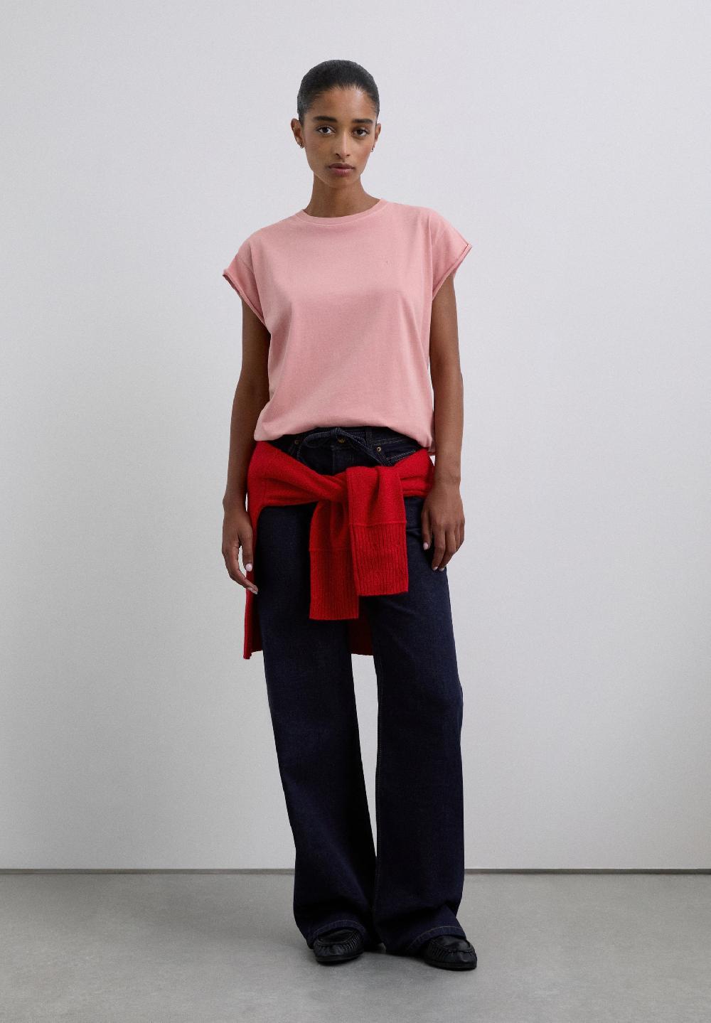 Scalpers BASIC SKULL T-SHIRT PINK