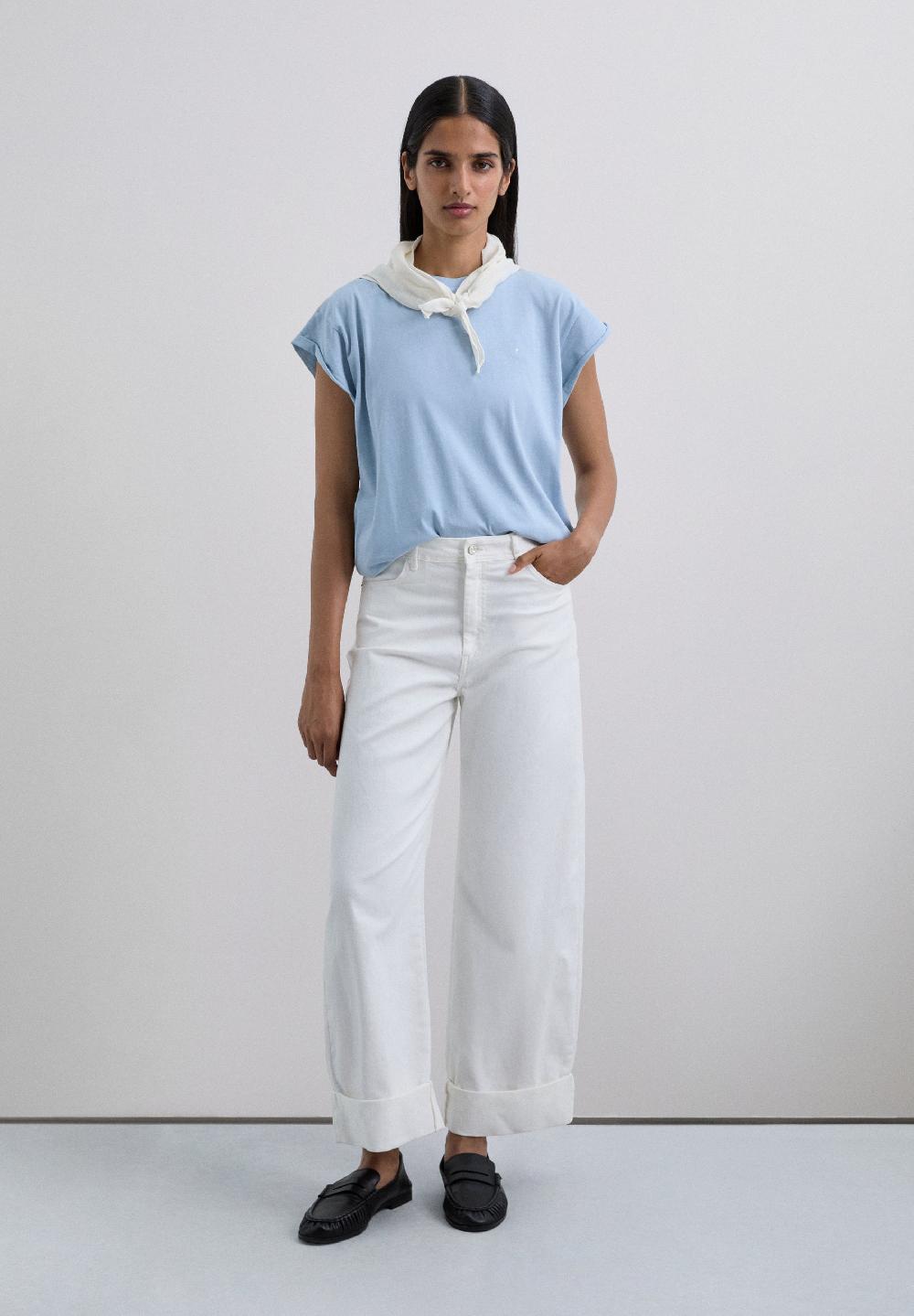 Scalpers BASIC SKULL T-SHIRT WATER