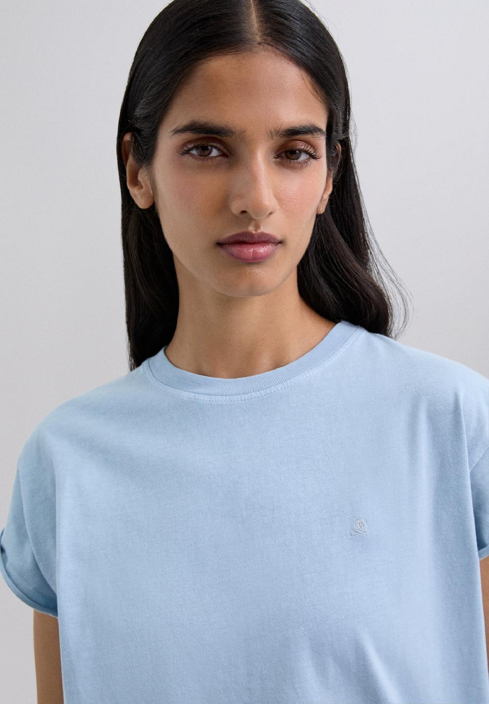 scalpers BASIC SKULL T-SHIRT WATER