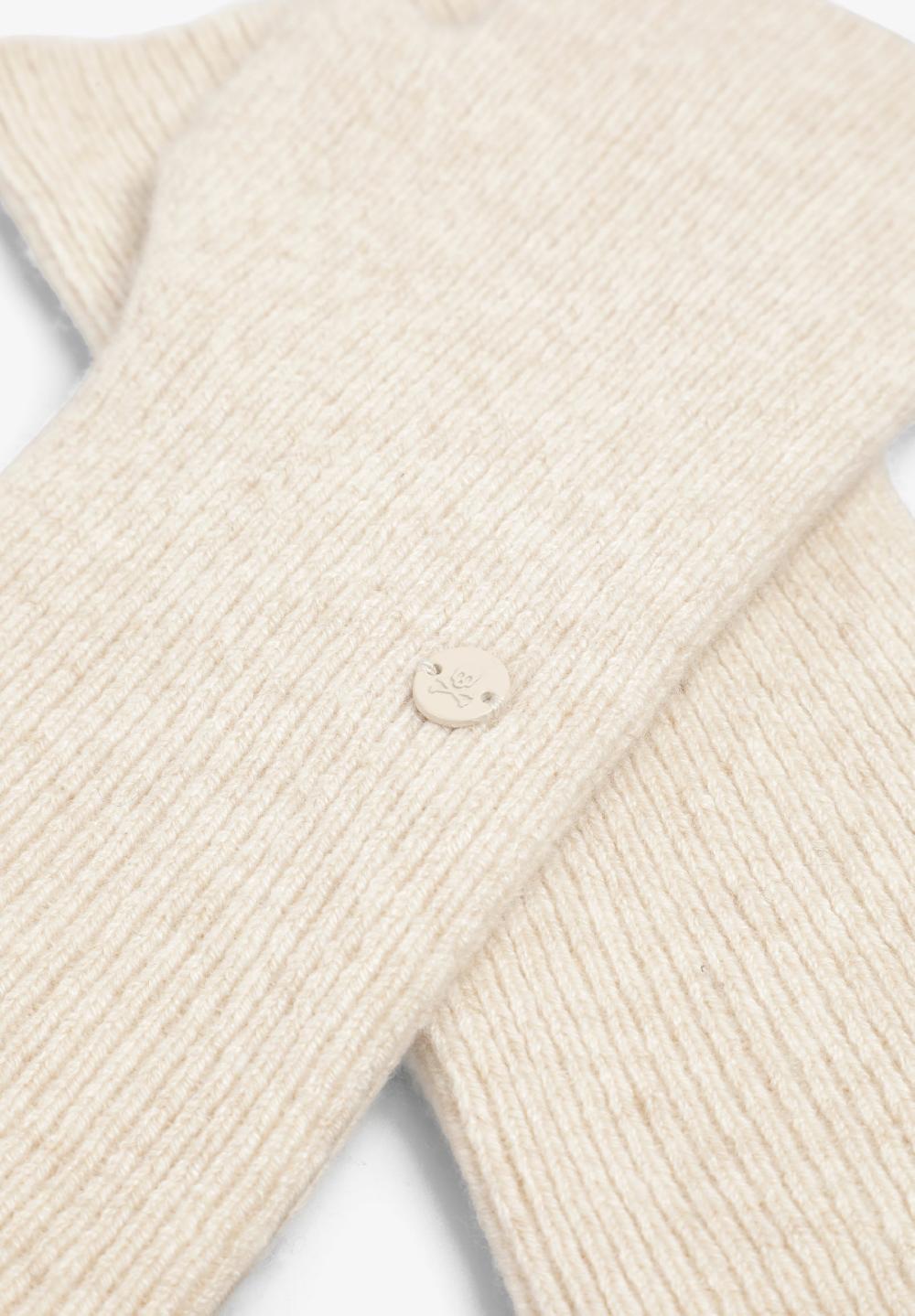 Scalpers BASICKNITMITON GLOVES NATURAL