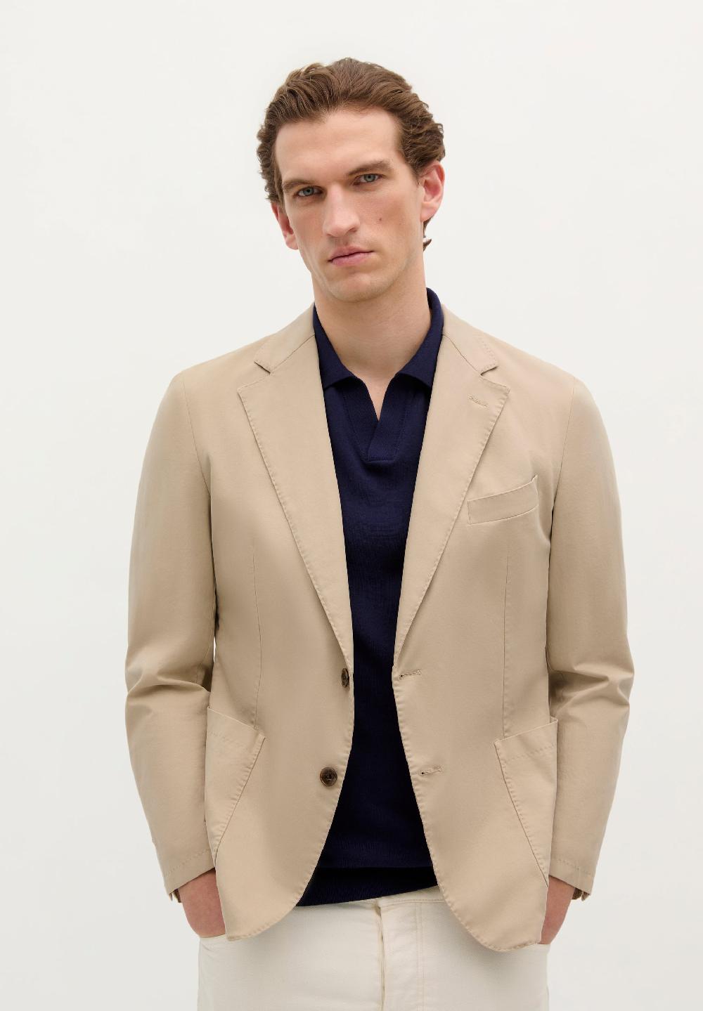 scalpers BLAZER ENTALLADA BOLSILLOS CREAM