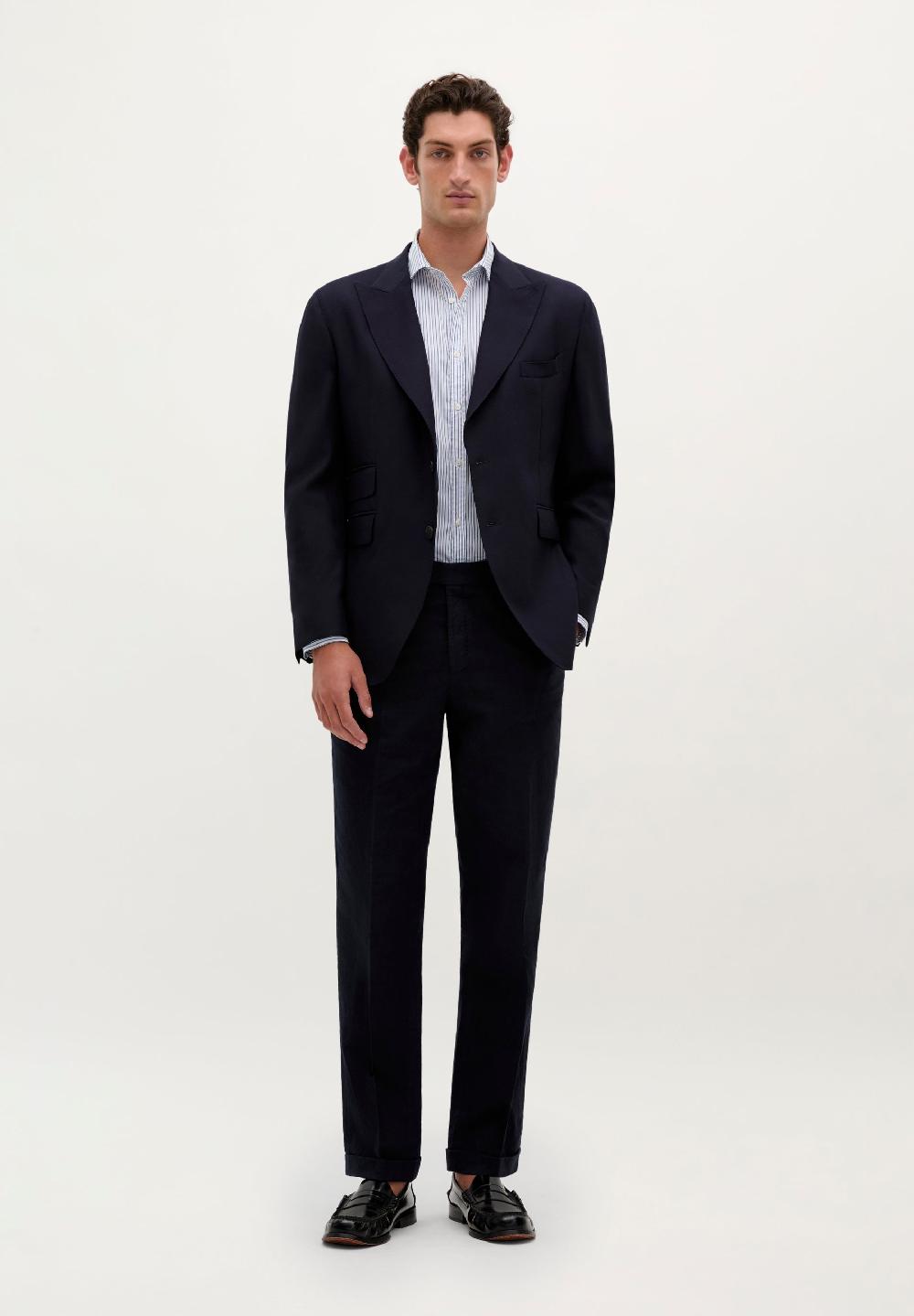 Scalpers BLAZER ENTALLADA BOLSILLOS NAVY